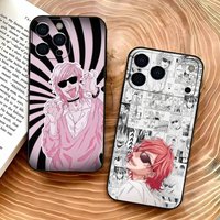 A-Ayato Y-Yuri Y-Yarichin Club Phone Case For iPhone 17,16,15,14,13,12,11 Plus,Pro Max,XS,Soft Silicone Black Cover