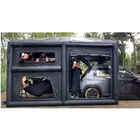 High Quality Car Tailgate Tent Shade Suv Car Canvas Tent Waterproof Outdoor Camping Large For Events Outdoor Tents Luxury