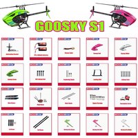 Goosky S1 Remote Control Aircraft Helicopter Accessories Complete Main Rotor Tail Cap Vertical Wing Tail Tube Group Screw Group