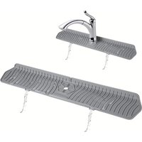 24.01/29.92 Inch Kitchen Long Silicone Sink Faucet Mat Splash Guard for Absorbent Sink Countertop Protectors Mat Kitchen Gadgets