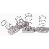 304/316 Stainless Steel Spring Nut C-Shaped Steel Accessory T-Shaped Rectangular Nut M6M8M10