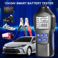 Intelligent Battery Tester Quick Check LCD Digital Display Screen Automotive Diagnostic Scan Tool For Cars Ebikes 12V/24V