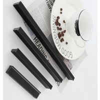 600-1200mm Minimalist Wardrobe Door, Black Extended Handle, American Style Cabinet Drawer, T-shaped Handle, Straight Handle