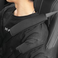 # Car Seat Belt Pad Cover kit, Black Cotton Soft Car Safety Seat Belt Strap Shoulder Pad for Adults and Children,Useful