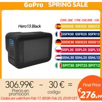 Caméra de sport GoPro Fore13 noire, étanche et anti-tremblement, cyclisme, vidéo en direct 5.3K,