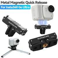 Magnetic Adapter For Insta360 GO Ultra Foldable Quick-release Plate for Insta 360 GO Ultra Camera Expansion Accessories