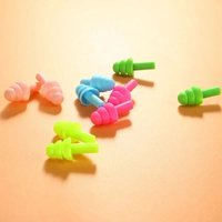 10/20pcs Silicone Noise Cancelling Earplugs Noise Filter Sleep Swimming Waterproof Three Layer Mute Earplugs