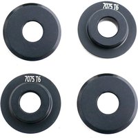AEE9-Metal Short Course Wheel Rim Adapter Gasket For Traxxas UDR Unlimited Desert Racer 1/7 RC Car Upgrade Parts Kit Black