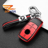 Car Key Cover Case Keychain For Mercedes Benz W177 W205 W213 W222 X167 AMG E200 E260 E S G Class GLC CLE CLA GLB GLS Shell Fob