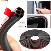 5m Car Door Rubber Seal Strip Double Layer Protector Noise Insulation Car Windshield Trunk Sealer Weatherstrip Auto Accessories