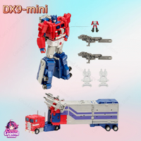 Hot Sale DX9-mini Super God Ginrai small-scale transforming toy robot Headmasters action figure Gifts Toys Collectibles