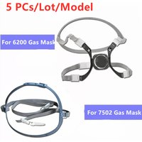 5pcs/Lot 7581 6281 381 Head Harness Assembly For Gas Mask 3M 7500 7502 6100 6200 3200 Original Replaceable Headband Accessories