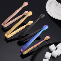 304 Stainless Steel Food grade Ice Clip Thicken Metal Non-slip Food Dessert Clamp also for Bakhoor OUDH incense Tongs 1 Pieces