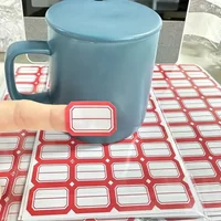 Self-Adhesive Label Stickers for Handwritten Classification and Price Tags - Kitchen Organization and Food Label
