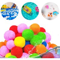 10-60PCS Colorful Water Splash Ball Pool Time Play Lightweight Splashing Sports Games Throw Balls Summer Bath Activitoes Set ZYF