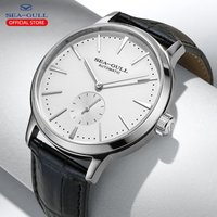 Mewa nowy zegarek biznesowy męskie mechaniczne zegarki na rękę 50m wodoodporne skórzane walentynki męskie zegarki relogio masculino 6075