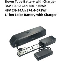 AliExpress Belicore Finbike M10 Mountain E-Bike Battery 36v 10.4Ah 10Ah 13Ah 15Ah 16Ah 17.5Ah 48v Li-ion Battery for Finbike M10 E-bike Battery