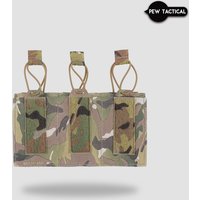 PEW TACTICAL SS STYLE Pochette triple élastique 5,56 MAG PH107