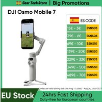 Estabilizador de Gimbal para Teléfono Inteligente DJI Osmo Mobile 7, Gimbal de 3 Ejes para Teléfono Móvil, Barra de Extensión y Trípode Inte