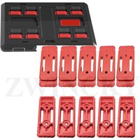 HOT Mounting Feet With Screws For Milwaukee Packout Accessories Feet Mounting System Power Tool Parts Easy Installation 1/4/8pcs