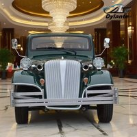 Electric Classic Car Street Legal Custom Electric Golf Cart Adult Electric Car, Mini 8/11/14 Seat Retro Car With SpeaKers