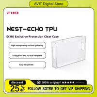 FiiO Nest-ECHO Transparent Protective Cover TPU Anti-fall and Anti-scratch Highly Transparent and Anti-yellowing for FIIO ECHO