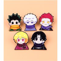 Cool Anime Enamel Pin Alchemy Adventure Lapel Pins for Backpacks Brooches Manga Badges on Backpack Brooch for Clothes Jewelry