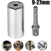 9-27mm Universal Torque Wrench Head Set Socket Sleeve Power Drill Ratchet Bushing Spanner Key Magic Grip Hand Repair Tools