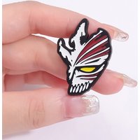 Cartoon Anime Peripheral Halloween Reaper Mask Enamel Pin Horror Halloween supplies costumes accessories Gift toys