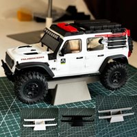 Axial Universal Display Stand Base Bracket For 1/30 Scx30 Rc Crawler Upgrade Modification Accessory For Rc Hobby Enthusiasts