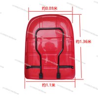 Agricultural Tractor Plastic Sunshade With Sturdy Frame Simple Shelter Roof Outdoor Sun Protection Part