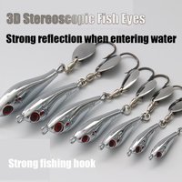 4pcs 5g-30g Silver Metal Fishing Lure Metal Jigging Lure Sea Bass Mackerel Snapper Cast Fishing Bait Sea Fishing Tackle