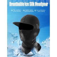 AliExpress cycle zone Sun Protection Bicycle Hat Bike Full Face Mask Glasses with Brim and Hole Breathable Bike Balaclava Face Cover Cycling Headgear
