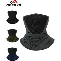 AliExpress nofoxo NOFOXO Summer UV Protection Face Mask Breathable Bandana Outdoor Mens Hiking Cycling Mask Scarf Breathable Neck Gaiter Sport