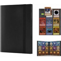 4/9-Pocket Trading Card Holds 160/360 Cards - Durable PP Cover - Ideal For Basketball Baseball Sports Card Book Sleeve Binder
