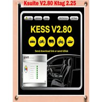 Hot Ksuite 2.80 Car Maintenance Tools car repair software for Kess V5.017 ECU Master Ktag 2.25 obd2 scanner Car Programmer Tool