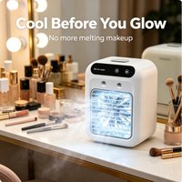 Portable 3 in 1 Air Conditioner Fan Mini Cooler Humidifier Desktop Cooling Device for Home Office