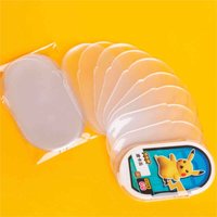10-100pcs Mezastar Clear Protector Sleeve Fit For PokemonMezastar Arcade Game Special Disk Chuck Collect Trade Storage Cover Toy