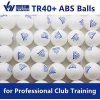 Bestseller Tischtennis-Trainingsbälle SANWEI TR40+ Tischtennisbälle aus ABS-Kunststoff für professionelles Club-Training
