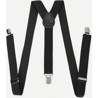 High Elastic Adjustable Men Suspenders 3 Strong Clips Comfortable Durable Non-slip Heavy Duty Braces for Wedding