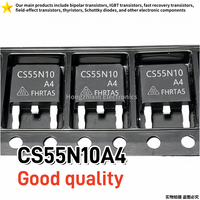10/20pcs Good Quality CS55N10 CS55N10A4 Surface Mount TO-252 100V55A MOS Field-Effect Transistor