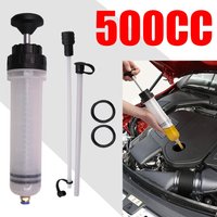 500cc Auto Brake Fluid Extractor Auto Oil Change Syringe with Hose Dual Purpose Oil Change Tool Automotive Supplies