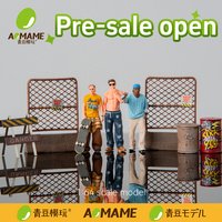 PreSale Kicarmod 1:64 American Street Figurine Model Series 3D Printed Resin Material Miniature Scene Human Figurine Model