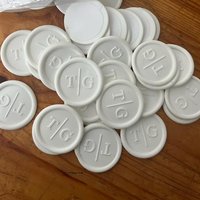 Custom White Gold color Wedding Wax seal stickers,Custom Initials Wax Seals,Self Adhesive sticker Personalized Logo wax stickers
