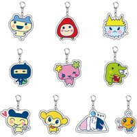Japan GoGo Tamagotchi Cute Anime Acrylic Stand Double-sided Cute bag charm Car keychain decorations bag body kit keyring Gifts