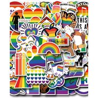 AliExpress GOGOTU 110PCS Pride Parade Stickers Funny Graffiti Waterproof Decoration Laptop Phone Guitar Bike Skateboard Cartoon Decal Kid Toys