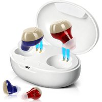 OTC Rechargeable Hearing Aid, Long Battery Life, Intelligent Noise Reduction, Excellent Comfort, Almost Invisible Hearing Aid