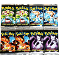 Pokémon Cards PKM Whole Set Foil 30th Anniversary PTCG Proxy Card Classic Base Booster Card Venusaur Pikachu Card Toys Gifts