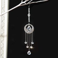 1 Piece Window Light Catcher Artificial Crystal Garden Sun Catcher Pendant Rainbow Maker Wedding Holiday Decoration Girl Gift