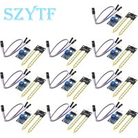 1-10pcs LM393 Soil Moisture Hygrometer Detection Humidity Sensor Module Development Board DIY Robot Smart Car For Arduino